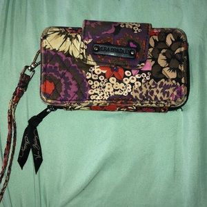 Vera Bradley smartphone wristlet